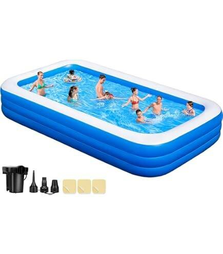 Piscine gonflable long 2.1m