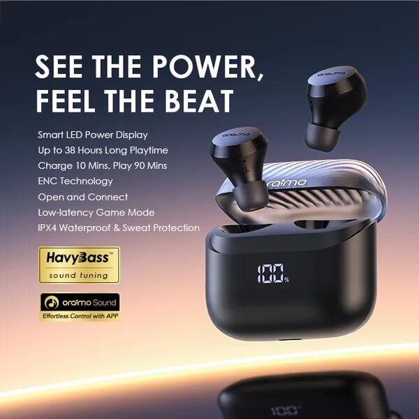 oraimo AirBuds 4 Écouteurs san