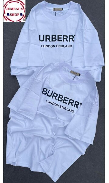 T-shirt burberry blanc