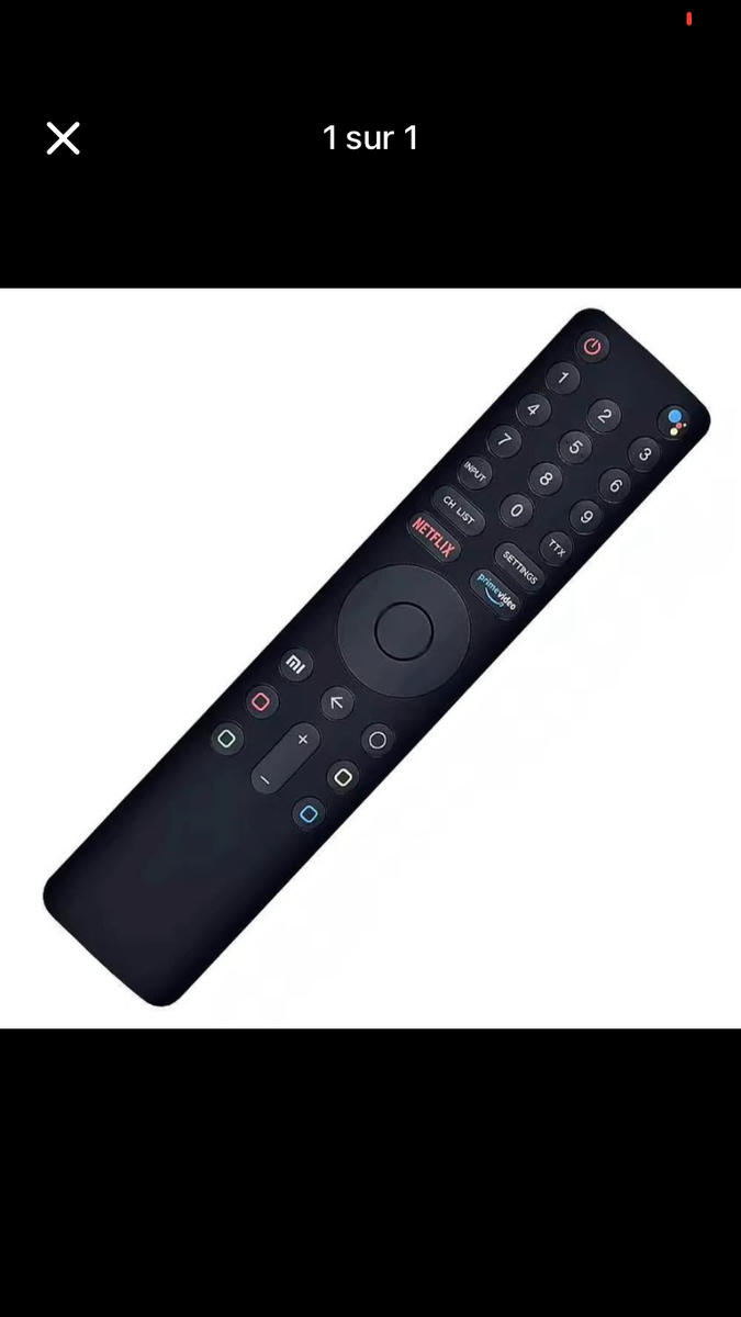 TÉLÉCOMMANDE TV BOX XIAOMI