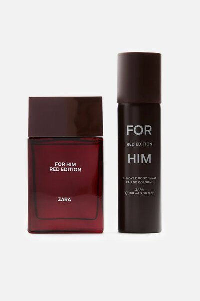 Zara Red for him + spray