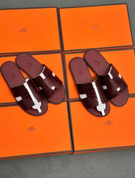 Sandales en cuir pour hommes