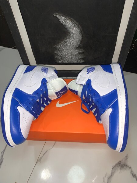 Jordan 1 high dunk blue &white