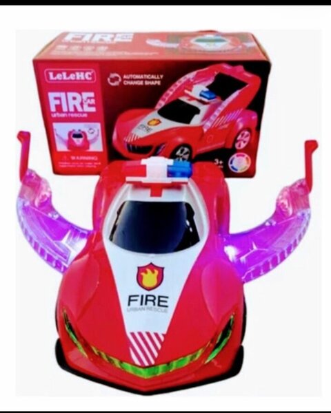 Voiture jouet pour enfant, camion de pompier à changement