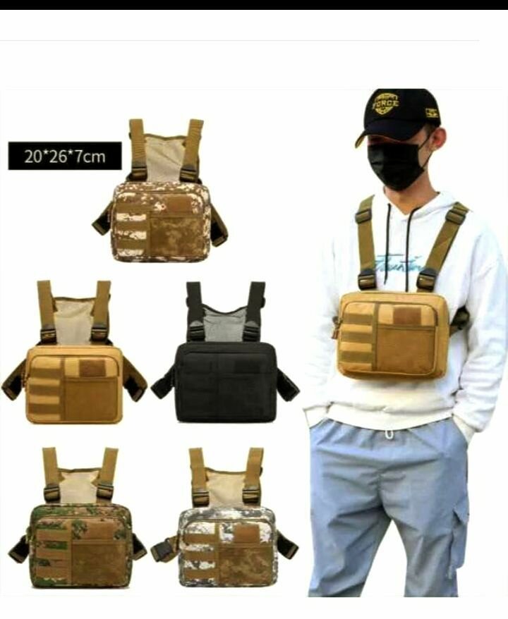 Sac tactique homme pour téléphone et accessoires