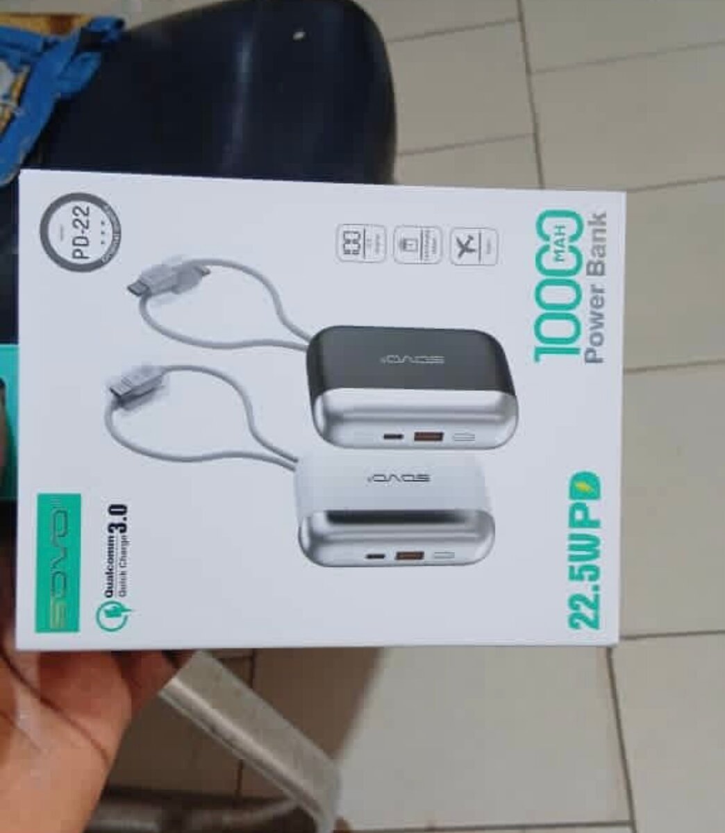 Batterie externe solaire 10000mAh