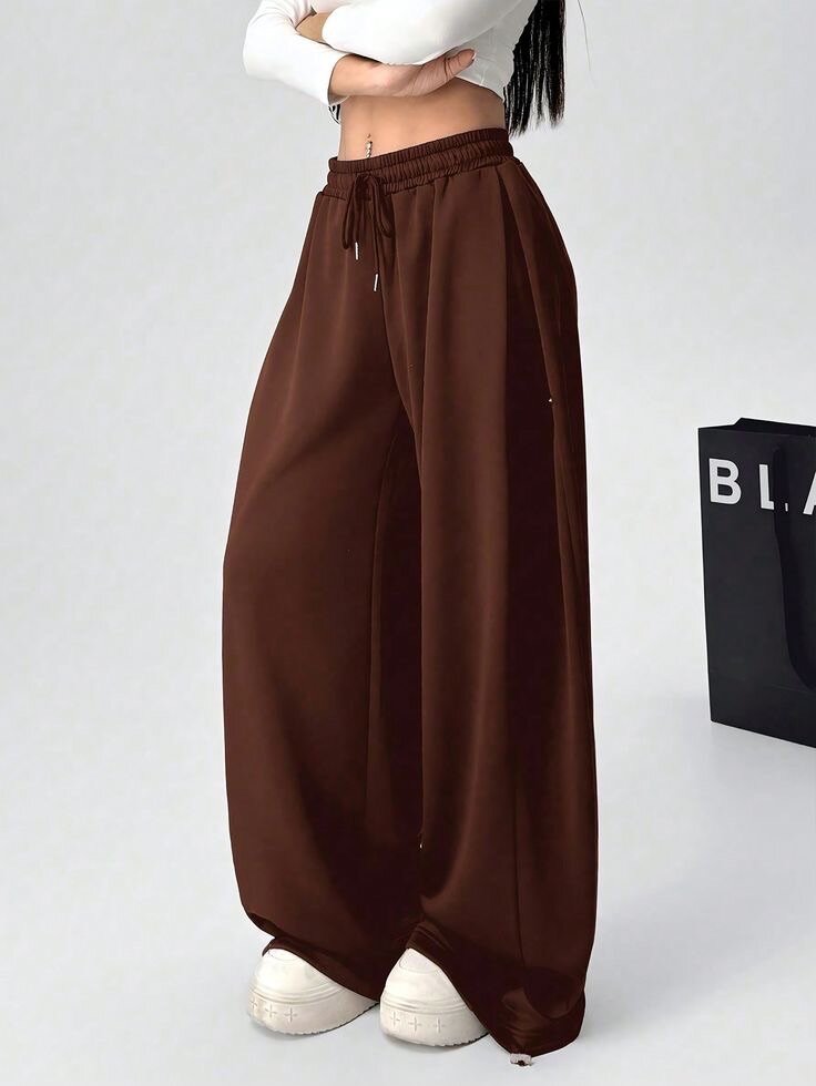 Pantalon large femme