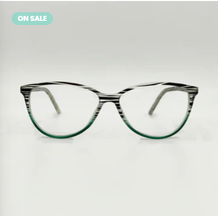 Cat Eye Marble Green Women Frame