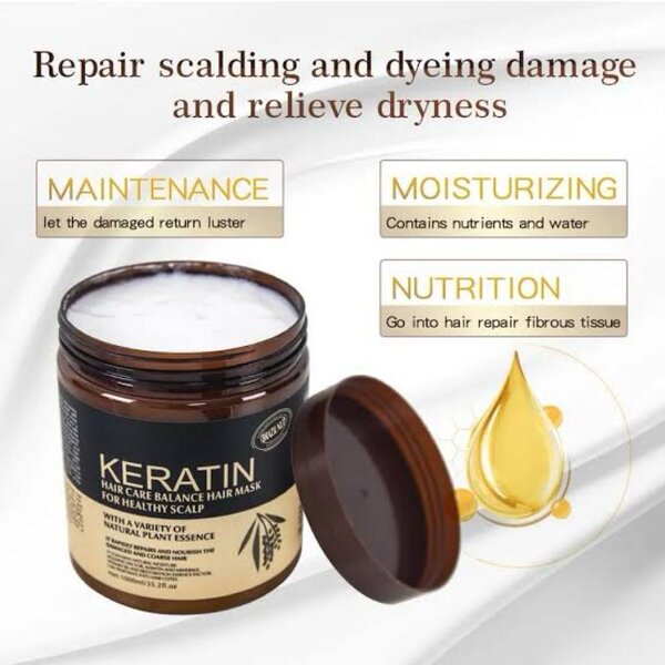 Damaged hair care Mask 500ML-Pack of 2