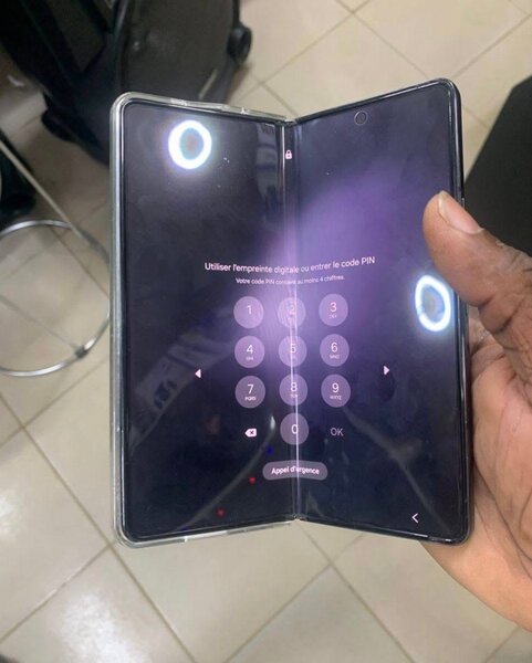 Smartphone pliable moderne