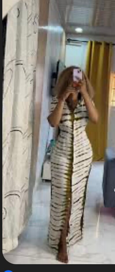 Robe chemiser avec bouton