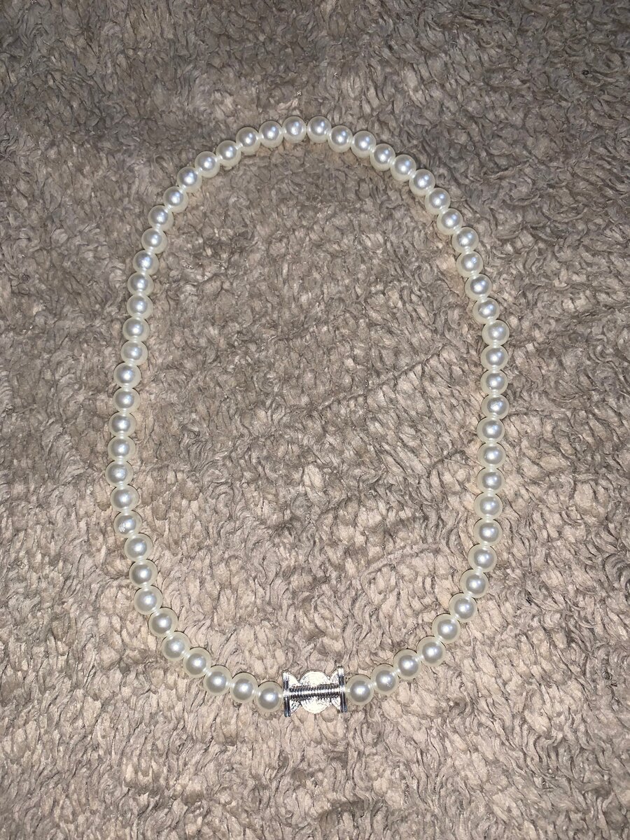 Collier en perles élégantes