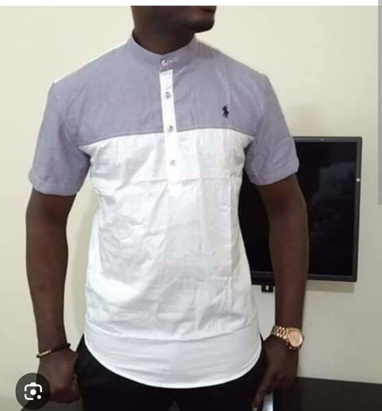 Chemise bicolore élégante