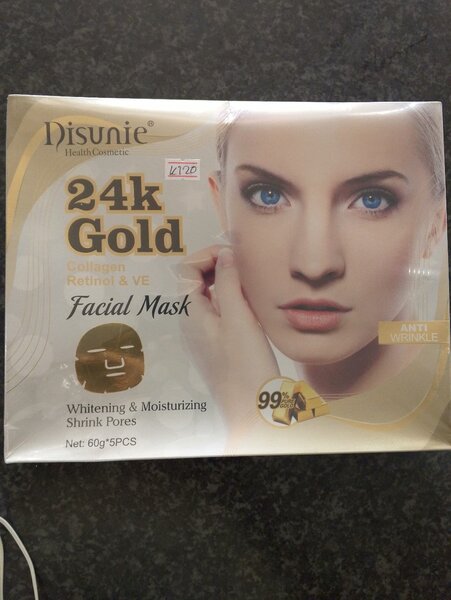 24K GOLD FACIAL MASK