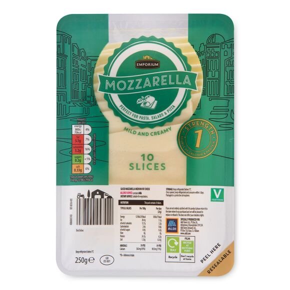 Emporium Cheese Slices 250g/10 Pack