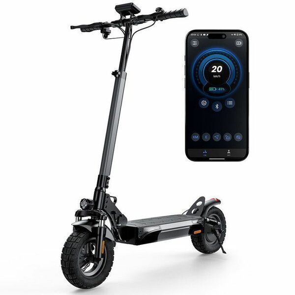 Trottinette électrique noir pliable adulte