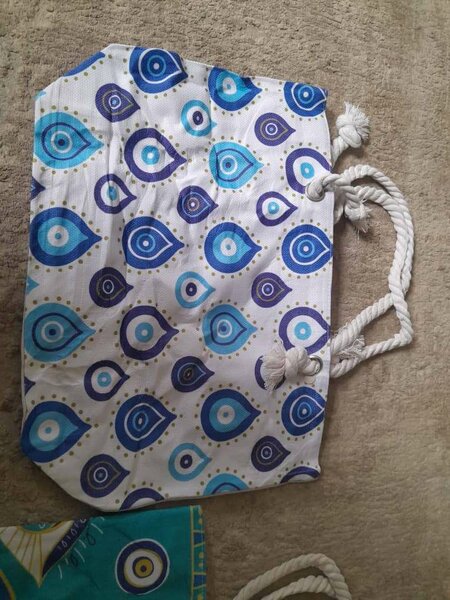 Sac en toile motif œil