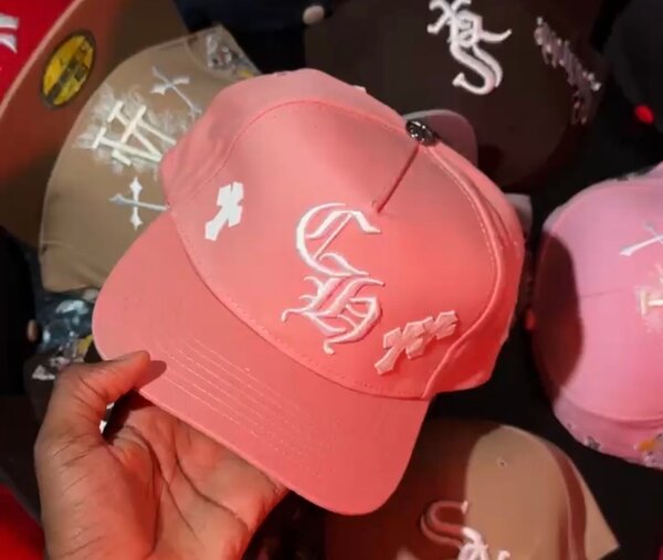 Casquette ajustable rose