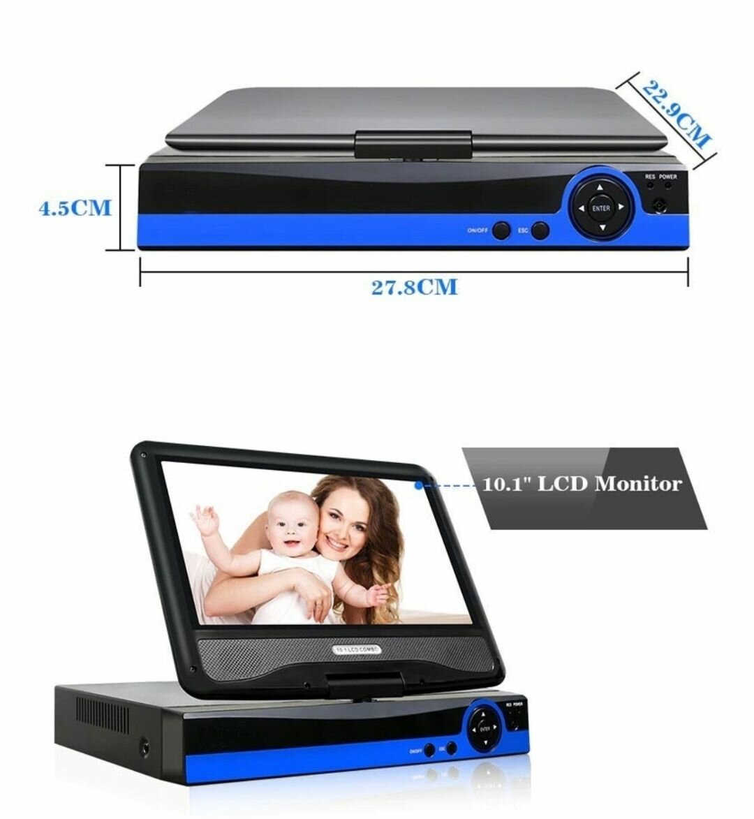 WIFI 8-CHANNEL H.265 DVR KIT WITH 8 OUTDOOR WATERPROOF 3.0MP