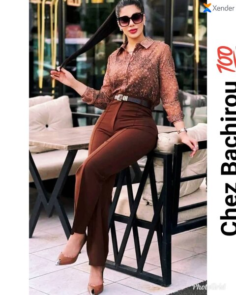 Ensemble Chic Femme Marron