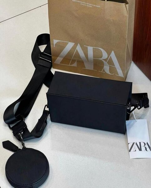 Sac à bandoulière noir élégant