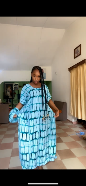 Robe maxi ethnique élégante