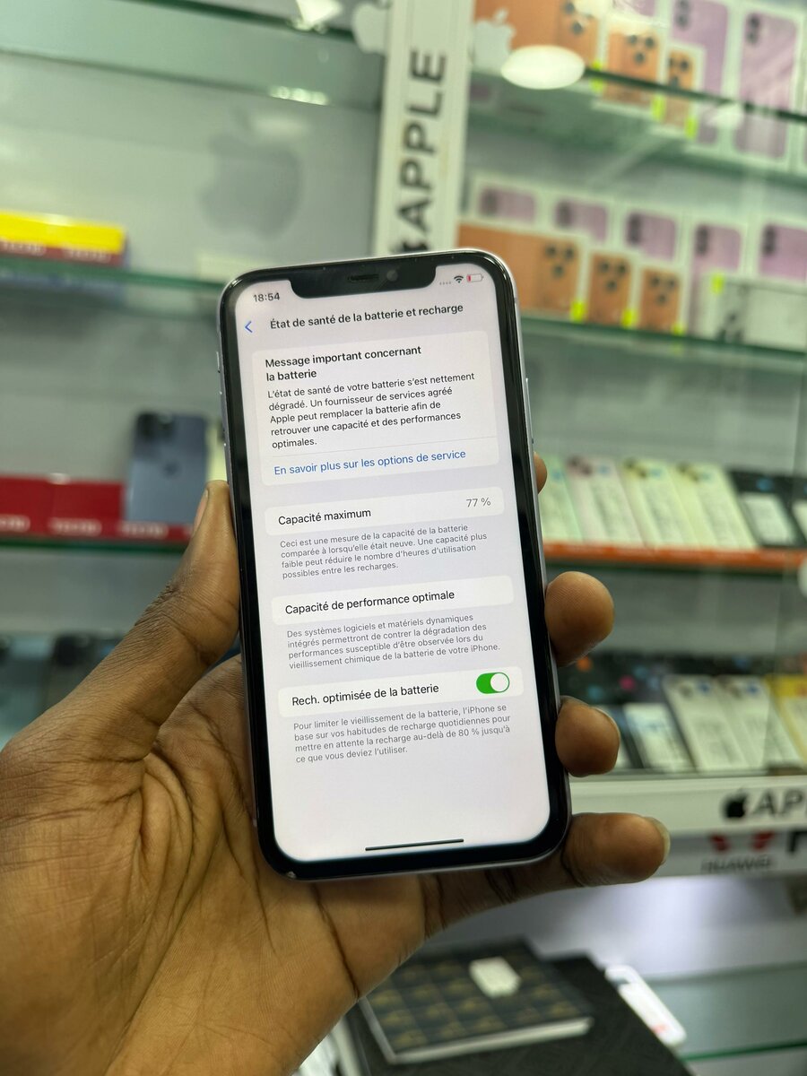 11 simple 128go Casi retour