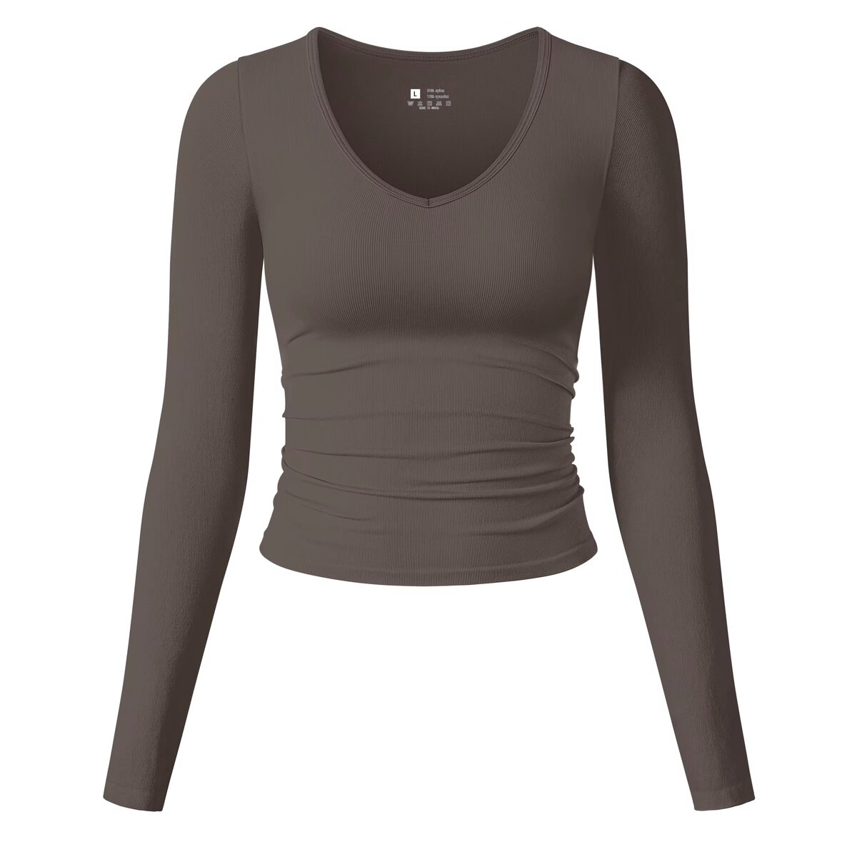 Top court manches longues femme