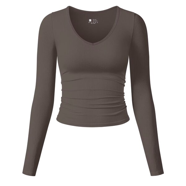 Top court manches longues femme