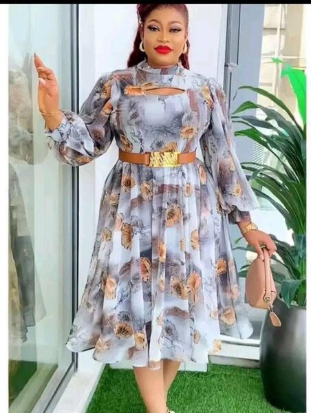 Floral dress and black dress