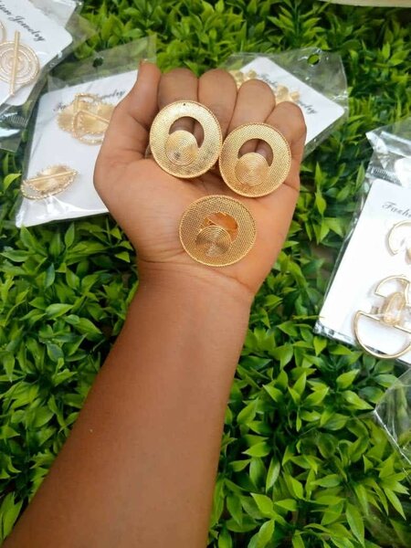 Boucles d'oreilles et bague