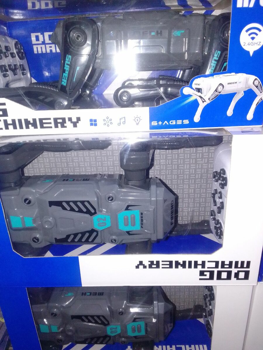 Robot chien télécommandé 2.4GHz