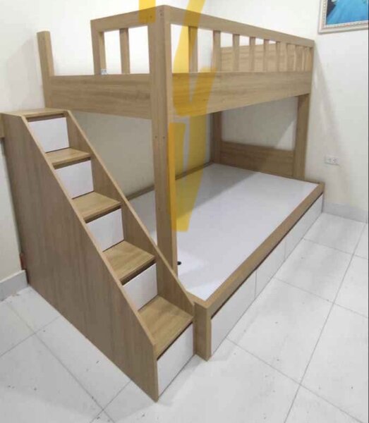 Lit superposé en bois moderne