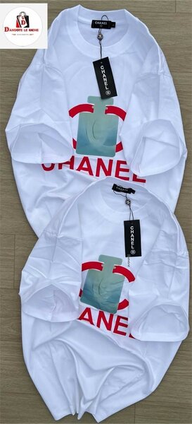 T-shirt blanc imprimé mode