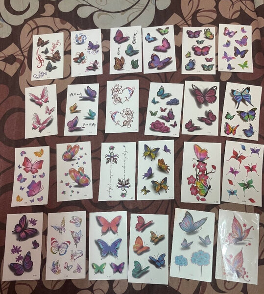 Tatouages Temporaires Papillon