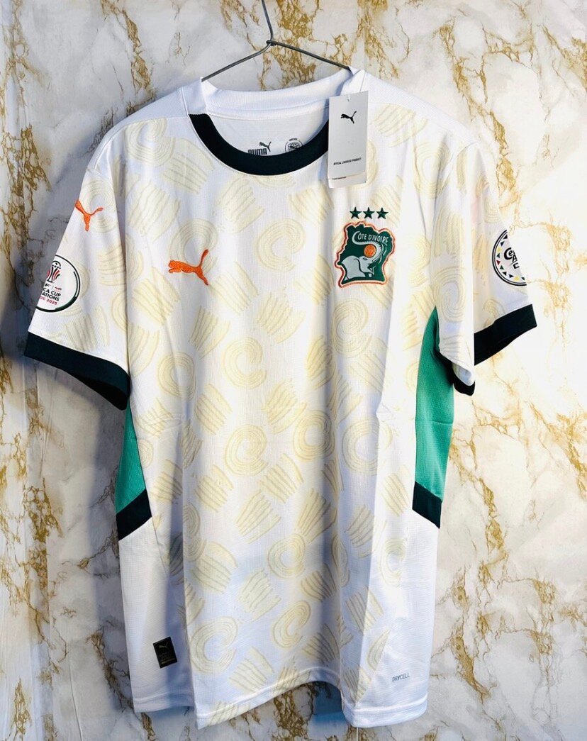 Maillot Côte dIvoire blanc
