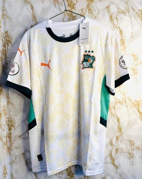 Maillot Côte dIvoire blanc