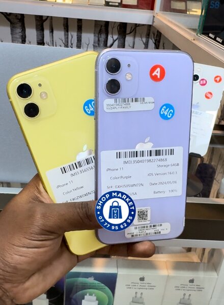 𝑰𝒑𝒉𝒐𝒏𝒆 11 𝐪𝐮𝐚𝐬𝐢 𝐧𝐞𝐮𝐟 (𝐢𝐦𝐩𝐨𝐫𝐭é) [64 GB]