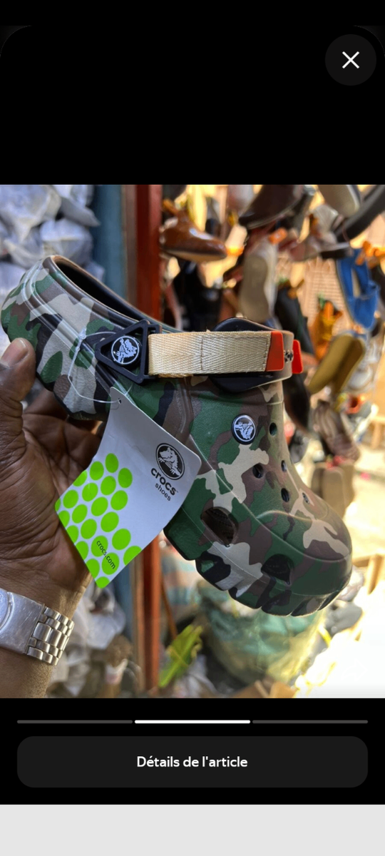 Crocs treillis original