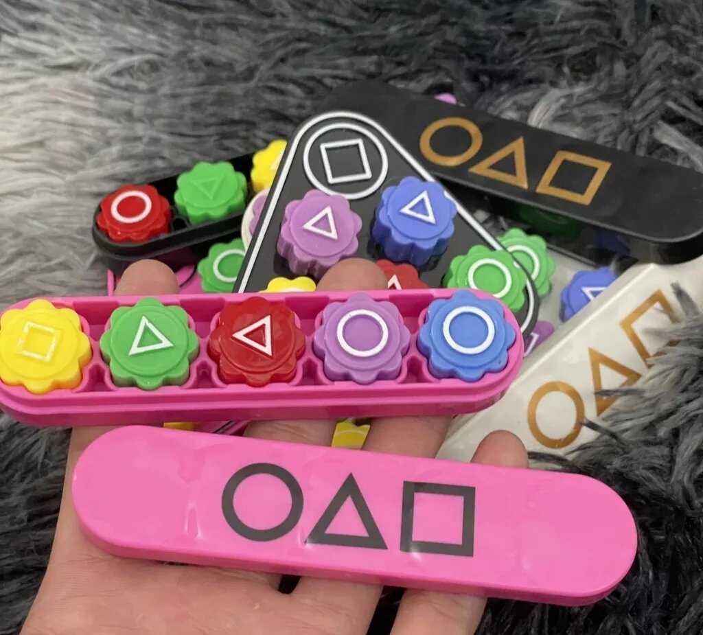 Кубики из игры кальмара