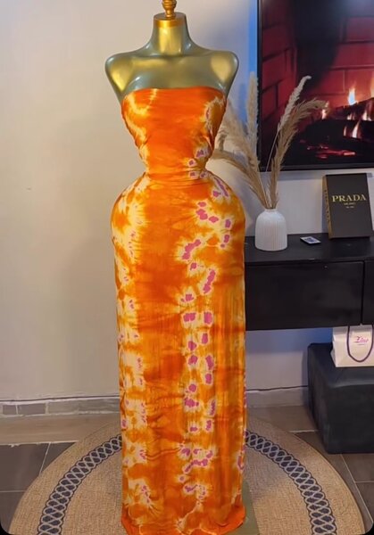 Robe longue d'été chic