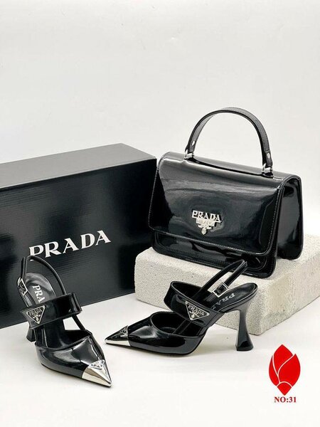 Chic Prada Talons Noir