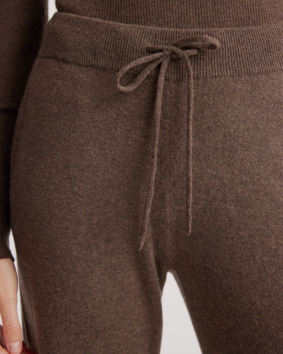 Кашемировые теплые брюки