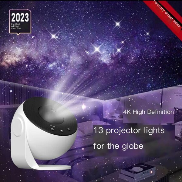 Galaxy Starry Sky Light Projector with 13 styles