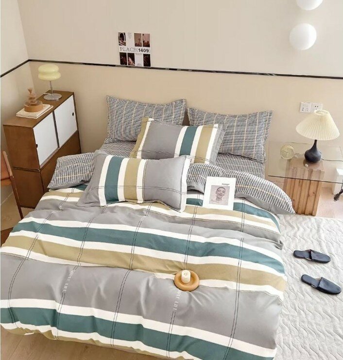 6pcs Reversible Duvet set