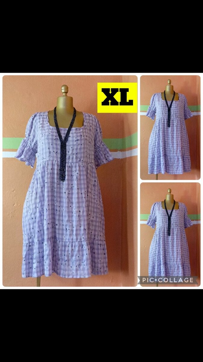 Robe décontractée XL violette