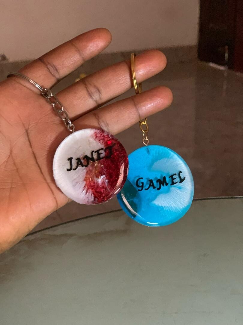 Resin keychains (Keyholders)