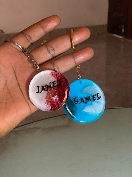 Resin keychains (Keyholders)