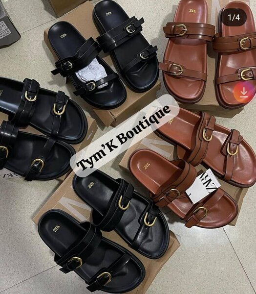 Sandales en cuir élégantes