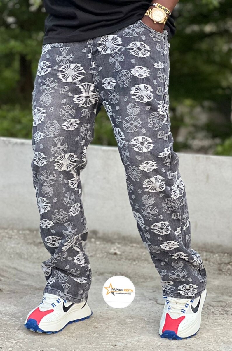 Pantalon imprimé pour hommes